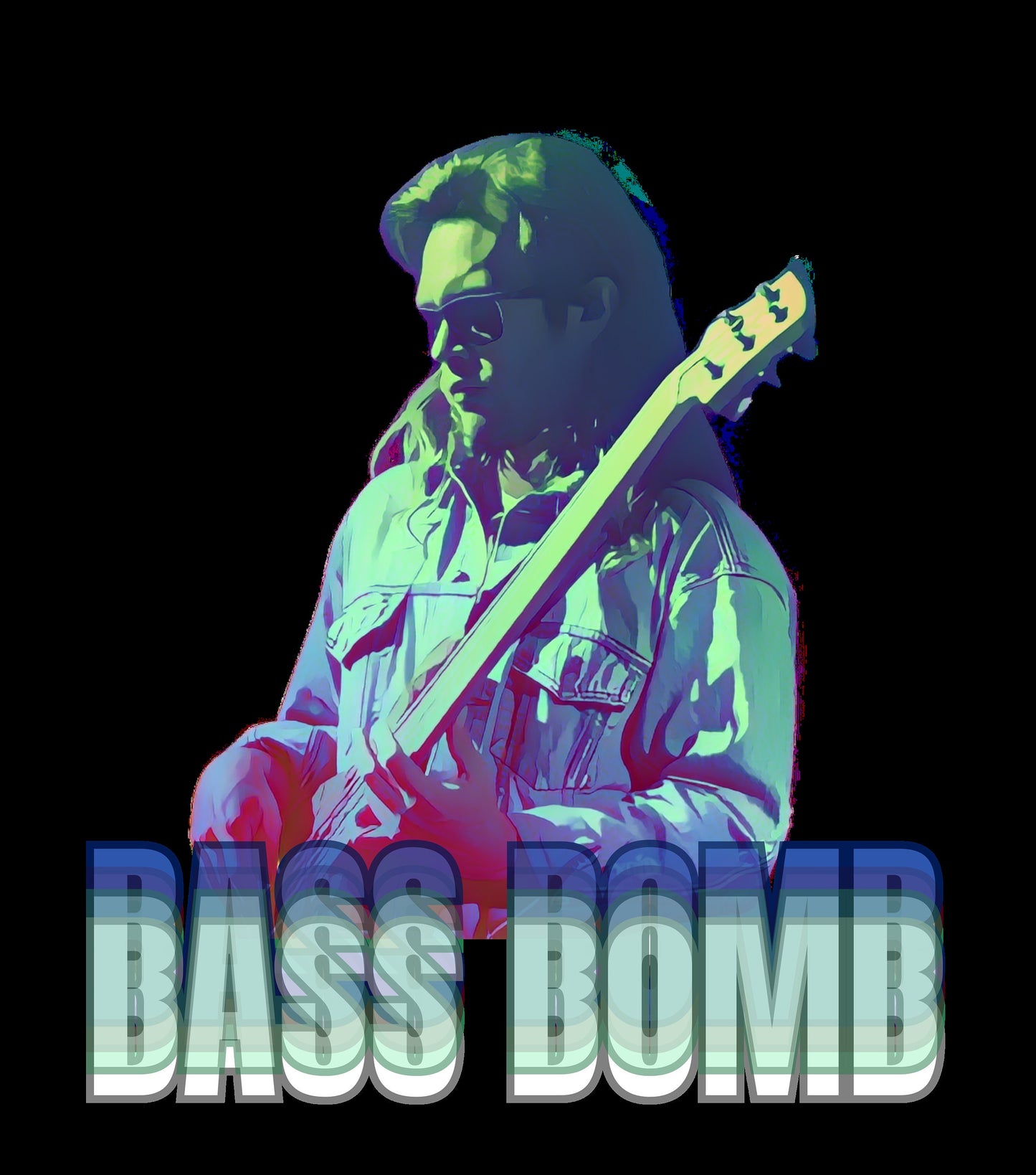 Die-Cut Sticker Indoor/Outdoor Goose Sticker "Bass Bomb", Trevor Weekz, tumbler, cooler, fridge sticker, decal