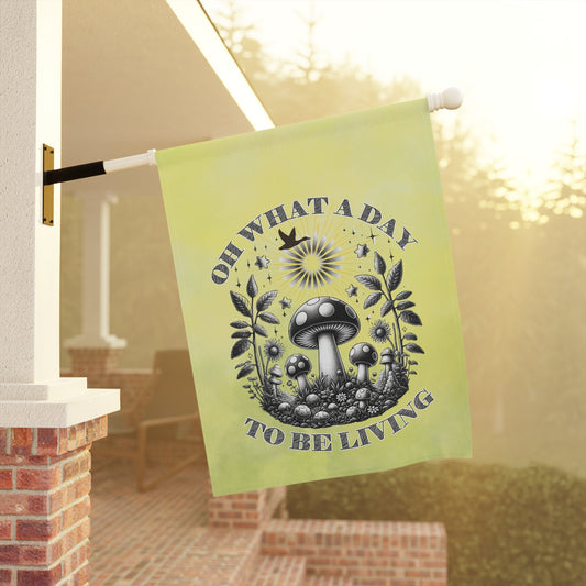 Oh what a day to be living, Empress of Organos, Goose the band, house flag, yard sign, banner, two sizes, lot, Garden & House Banner