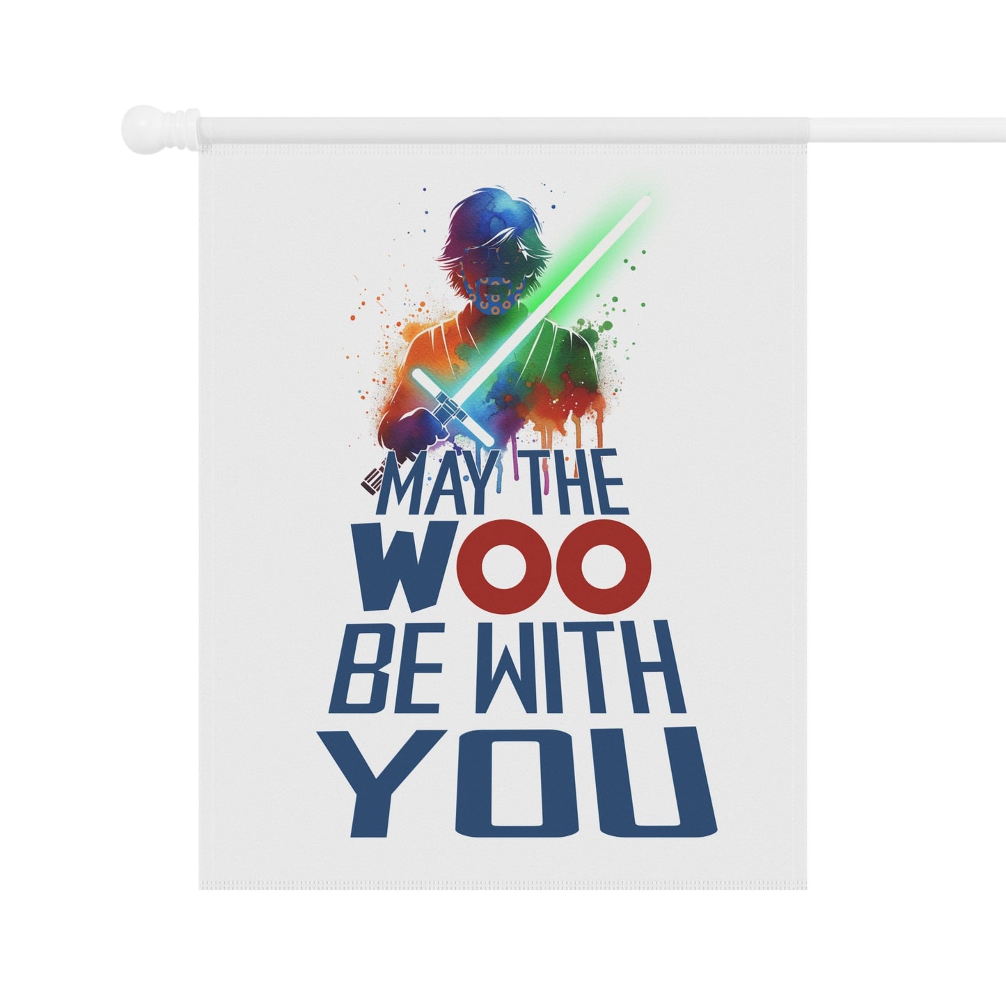 May the woo be with you, Phish, Trey, Star Wars, Flag, Home, Garden & House Banner