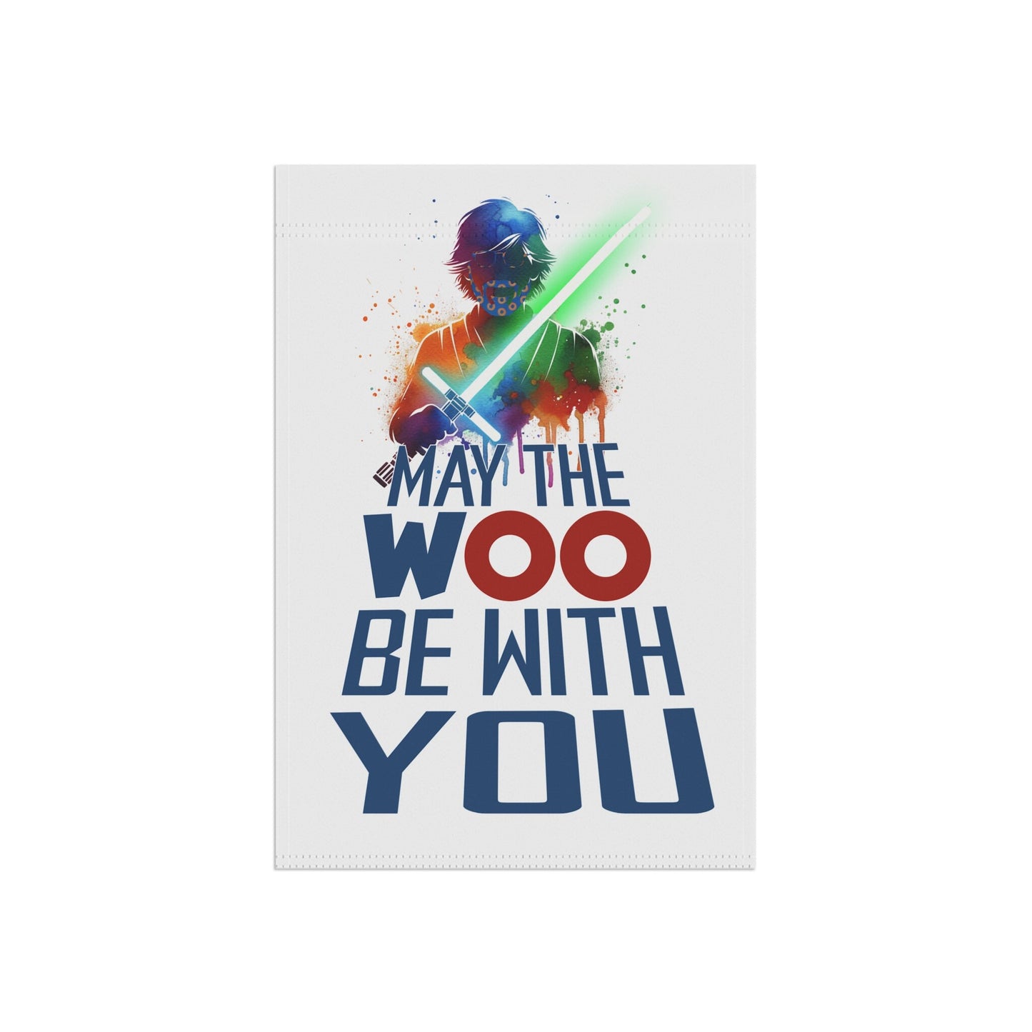 May the woo be with you, Phish, Trey, Star Wars, Flag, Home, Garden & House Banner