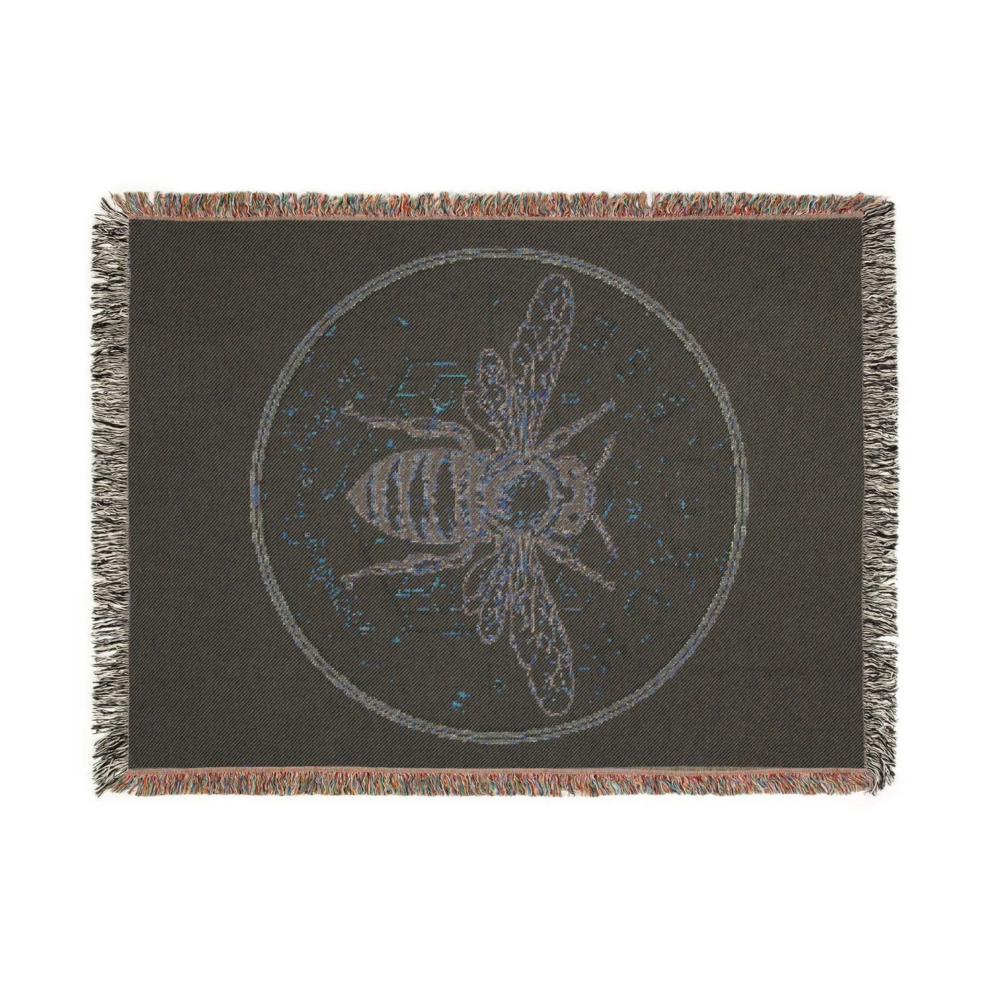 Goose the Band Honeybee Woven Blanket, Tapestry Throw